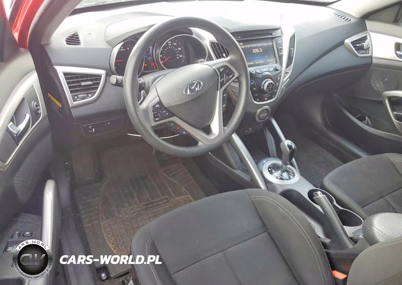 2016 Hyundai Veloster Base VIN:KMHTC6AD8GU300599 - 8