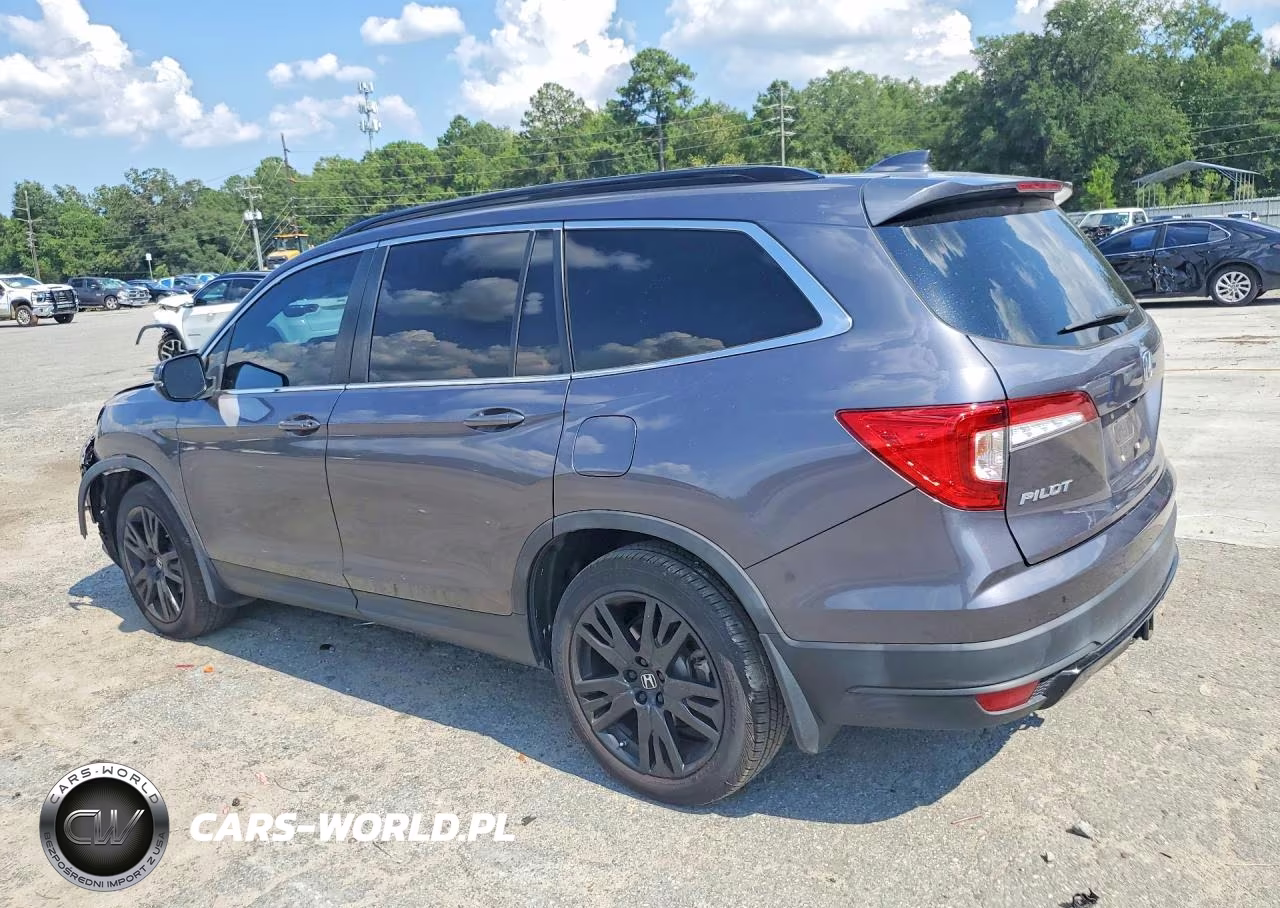 2021 Honda Pilot Se VIN:5FNYF5H21MB046576 - 2
