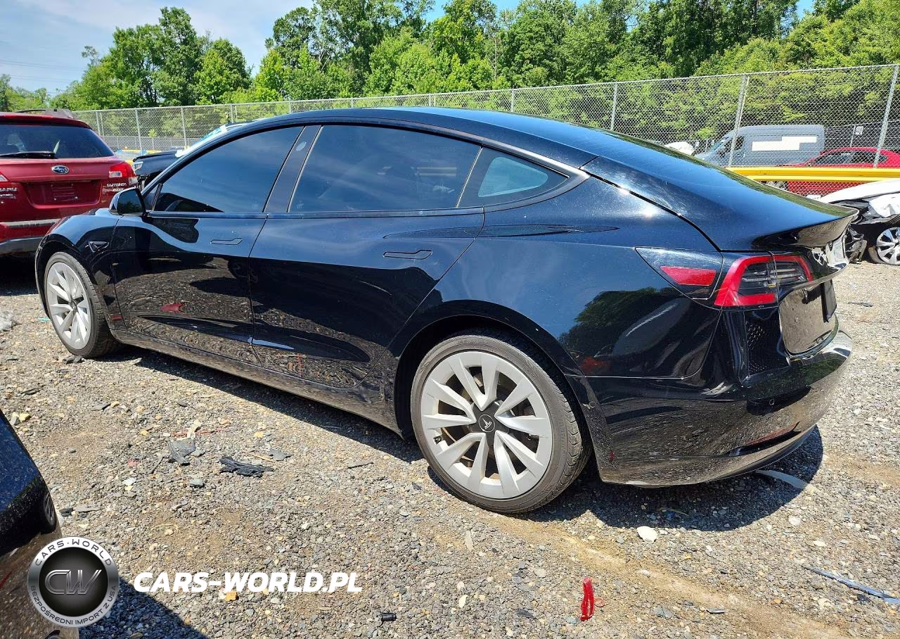 2022 Tesla Model 3 VIN:5YJ3E1EA1NF186274 - 2
