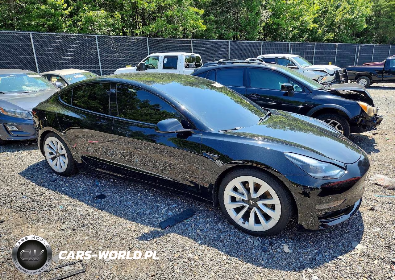 2022 Tesla Model 3 VIN:5YJ3E1EA1NF186274 - 4