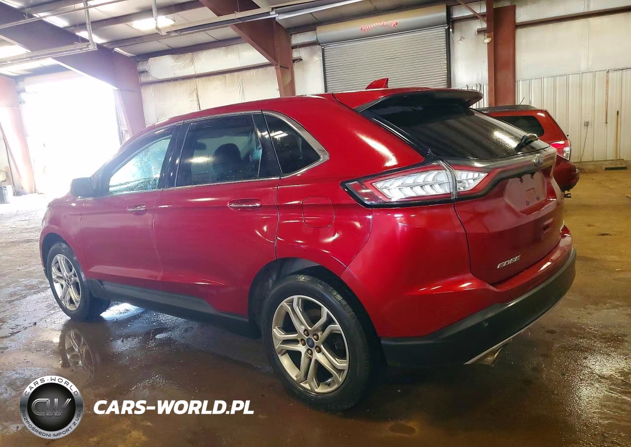 2015 Ford Edge Titanium VIN:2FMTK4K82FBC31583 - 2