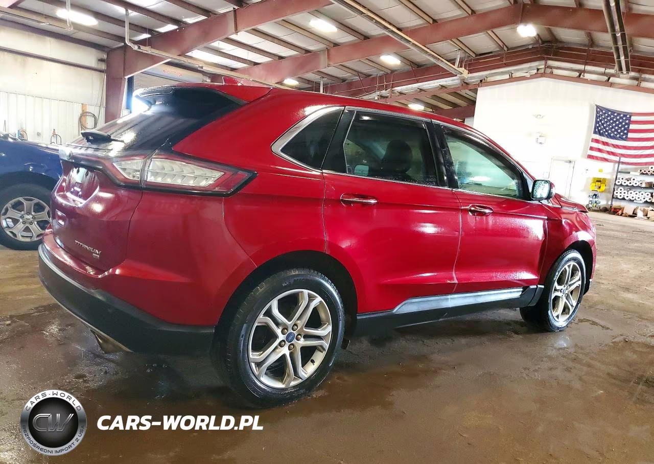 2015 Ford Edge Titanium VIN:2FMTK4K82FBC31583 - 3