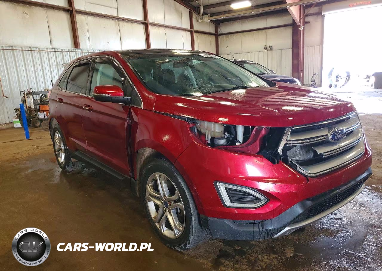 2015 Ford Edge Titanium VIN:2FMTK4K82FBC31583 - 4