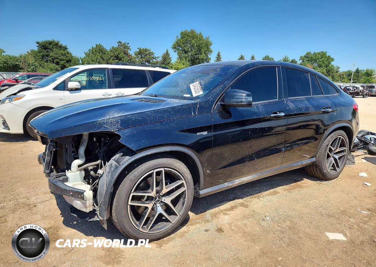 2019 Mercedes-Benz Gle Coupe 43 Amg VIN:4JGED6EB0KA155163 - 1
