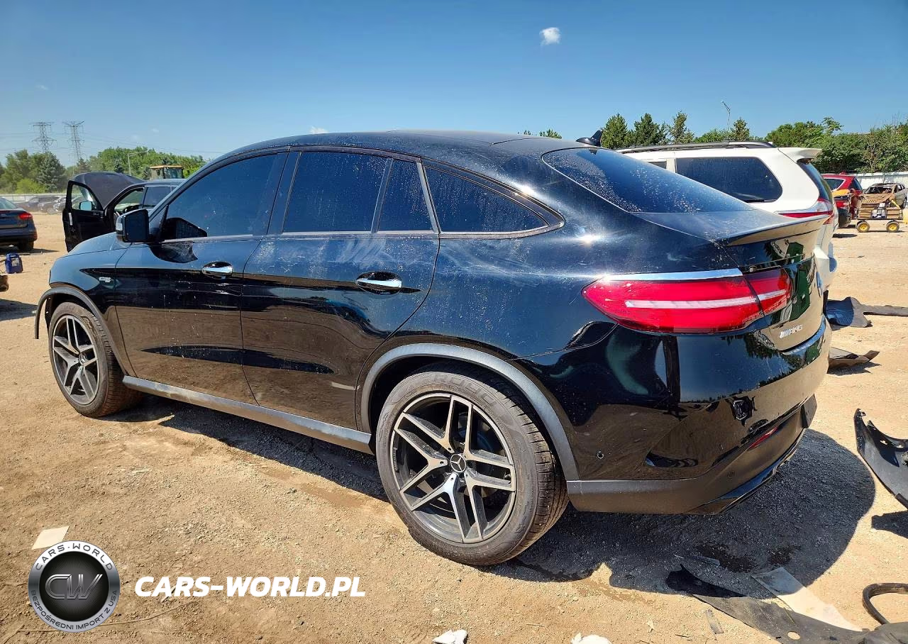 2019 Mercedes-Benz Gle Coupe 43 Amg VIN:4JGED6EB0KA155163 - 2