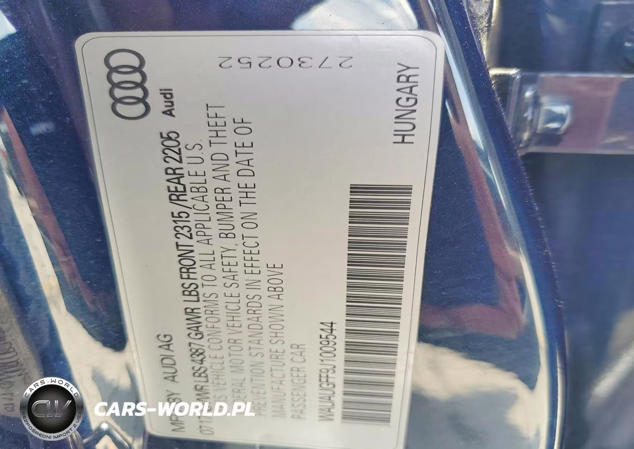 2018 Audi A3 Premium VIN:WAUAUGFF9J1009544 - 13