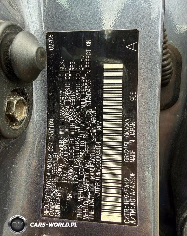 2006 Toyota 4Runner Sr5 VIN:JTEBU14R060094414 - 10
