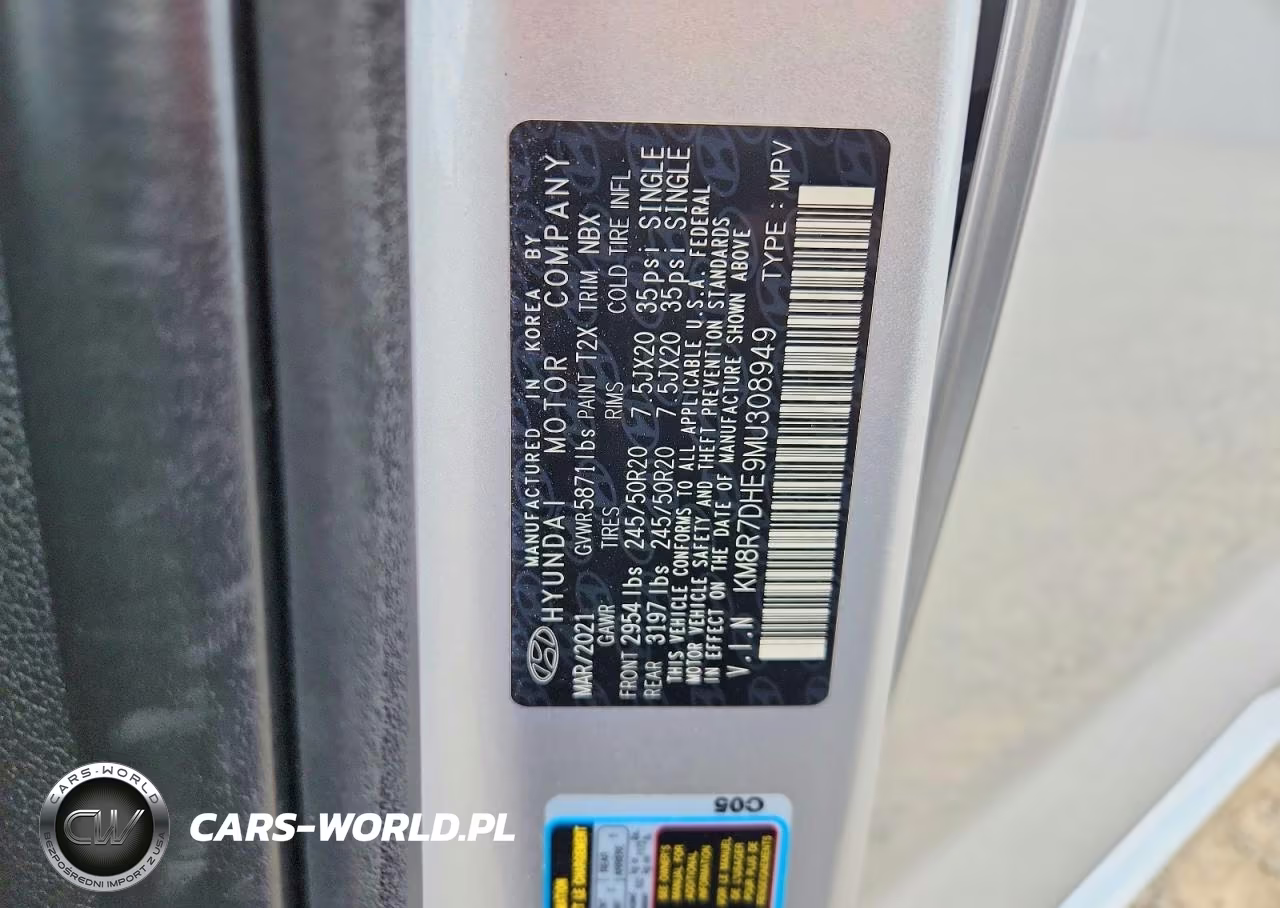 2021 Hyundai Palisade Calligraphy VIN:KM8R7DHE9MU308949 - 13