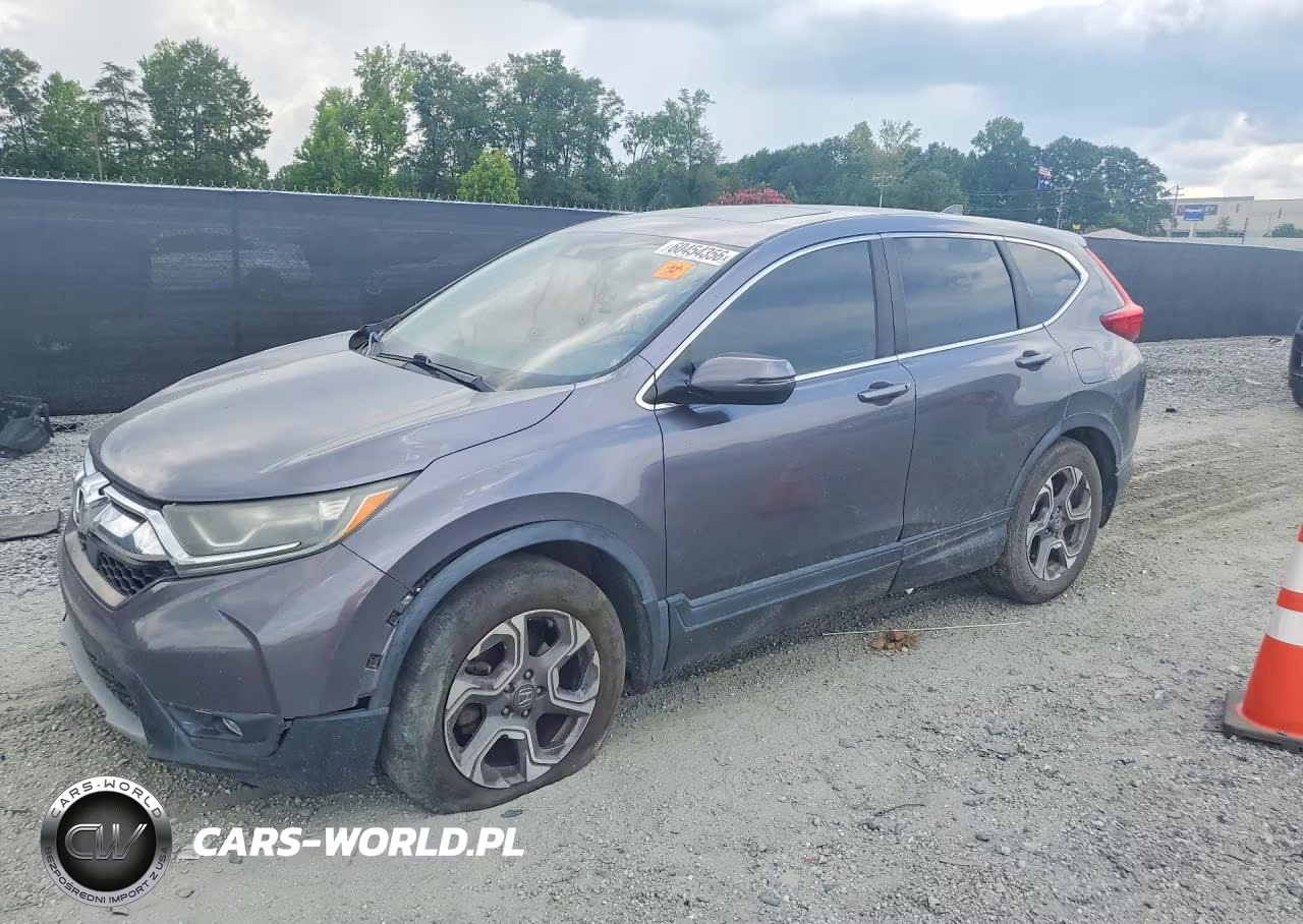 2017 Honda Cr-V Ex VIN:7FARW1H55HE028583 - 1