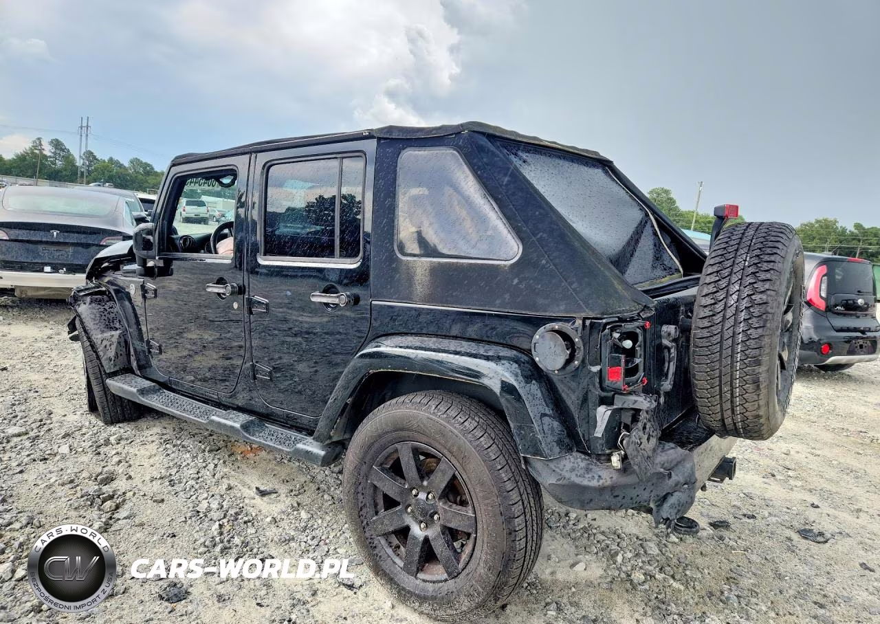 2014 Jeep Wrangler Unlimited Sahara VIN:1C4BJWEG5EL283533 - 2