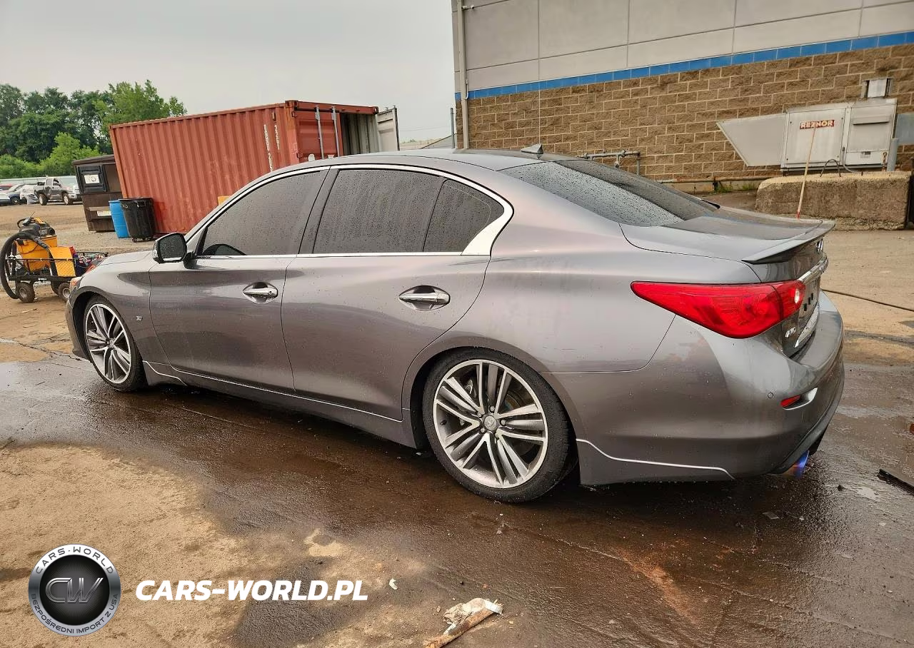 2015 Infiniti Q50 Sport VIN:JN1BV7AR7FM397386 - 2