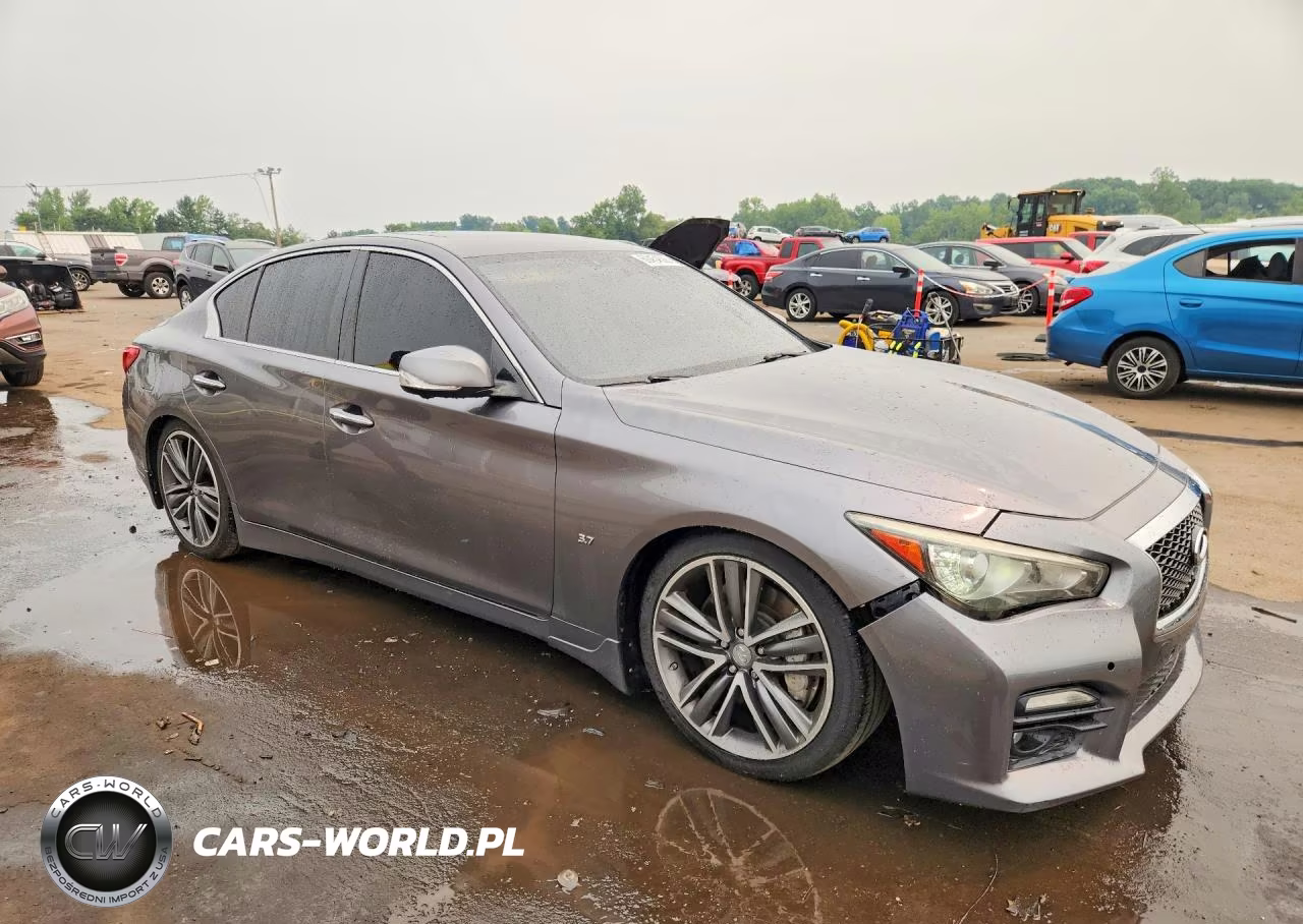 2015 Infiniti Q50 Sport VIN:JN1BV7AR7FM397386 - 4