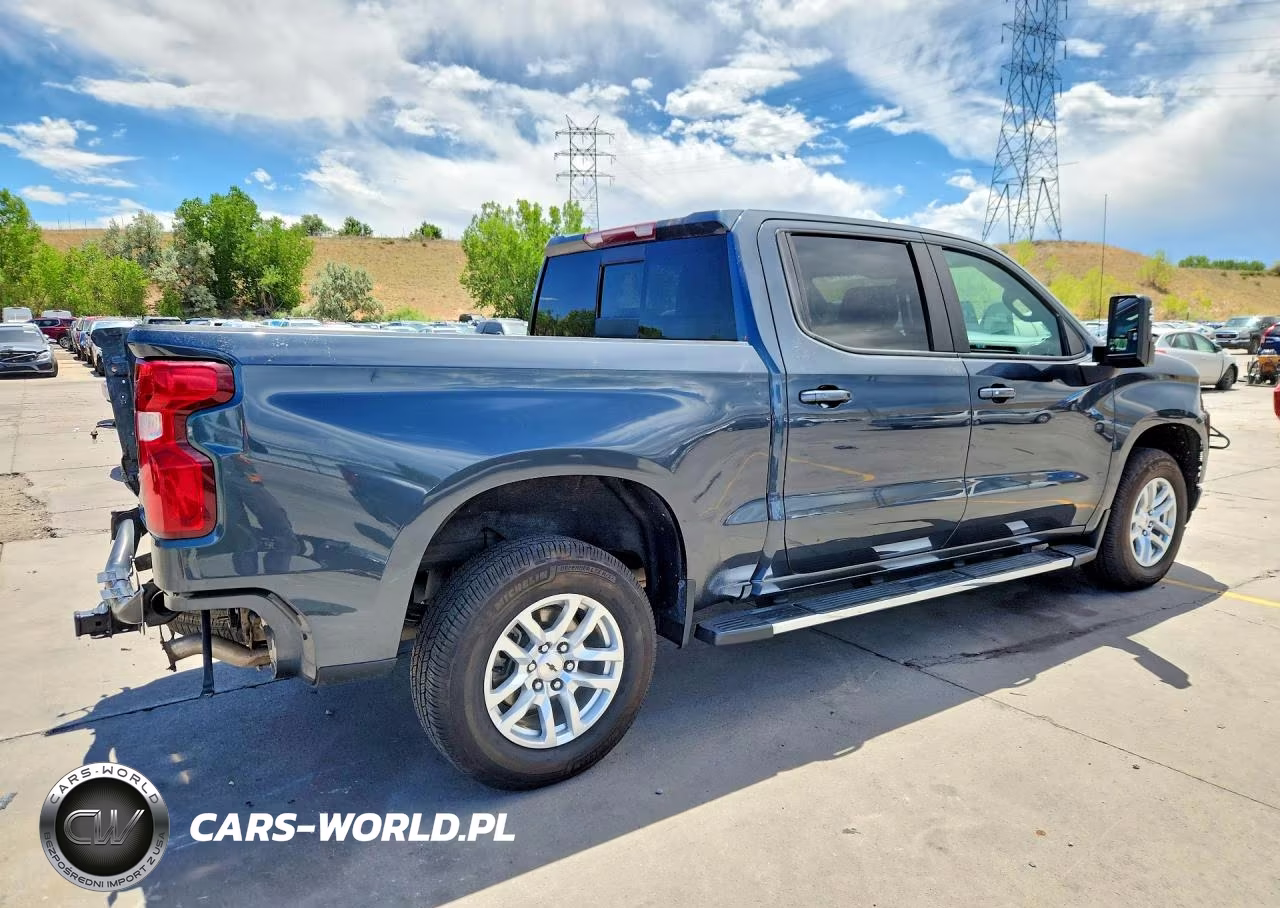 2020 Chevrolet Silverado K1500 Rst VIN:3GCUYEEDXLG447793 - 3