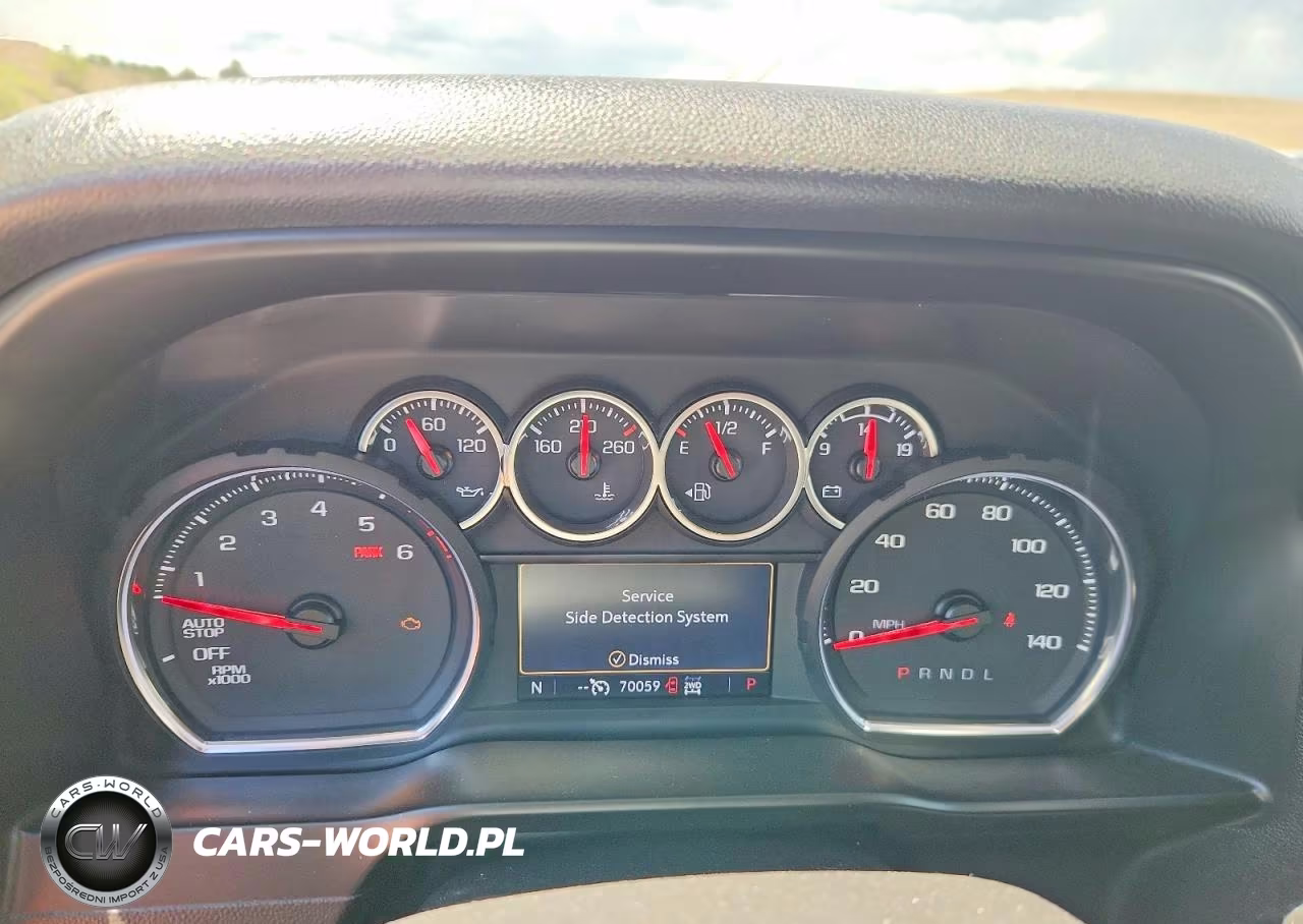 2020 Chevrolet Silverado K1500 Rst VIN:3GCUYEEDXLG447793 - 9
