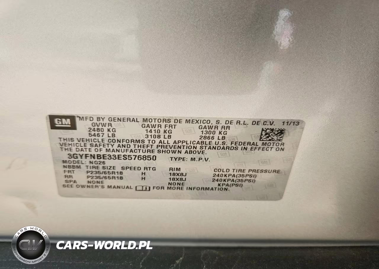 2014 Cadillac Srx Luxury Collection VIN:3GYFNBE33ES576850 - 13