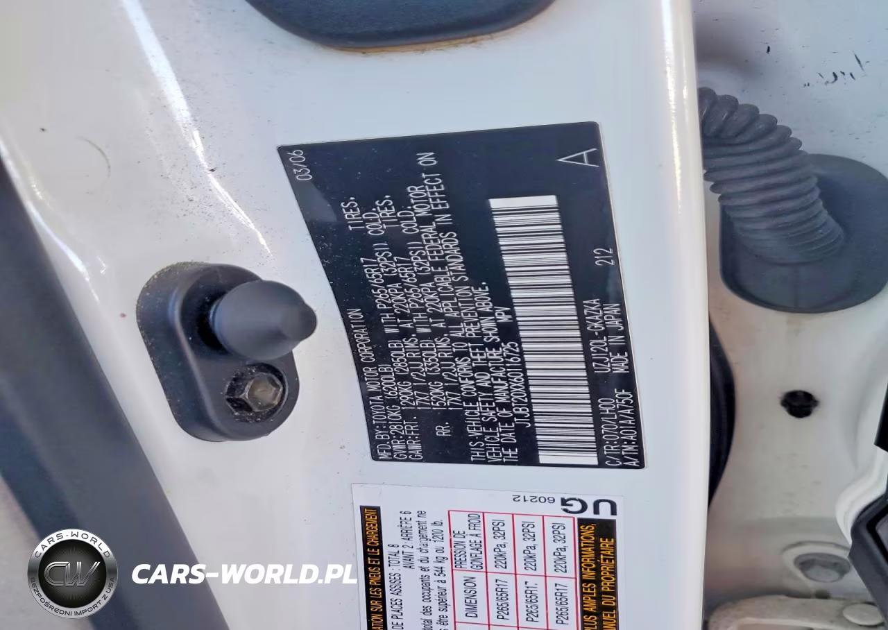 2006 Lexus Gx 470 VIN:JTJBT20XX60116725 - 13