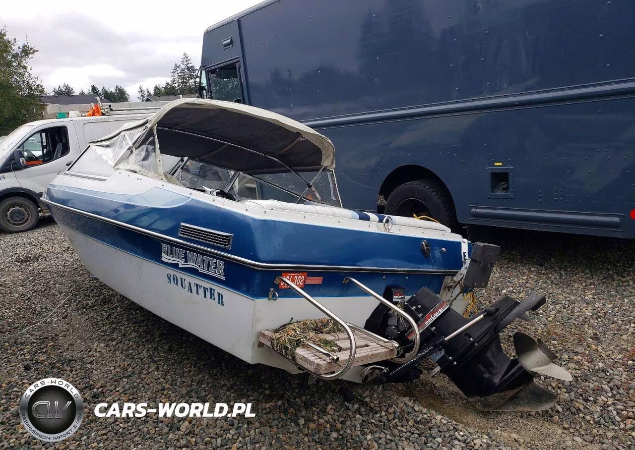 1992 Blue Water Boats 16Ft Blazer VIN:BWY1F006D292 - 3
