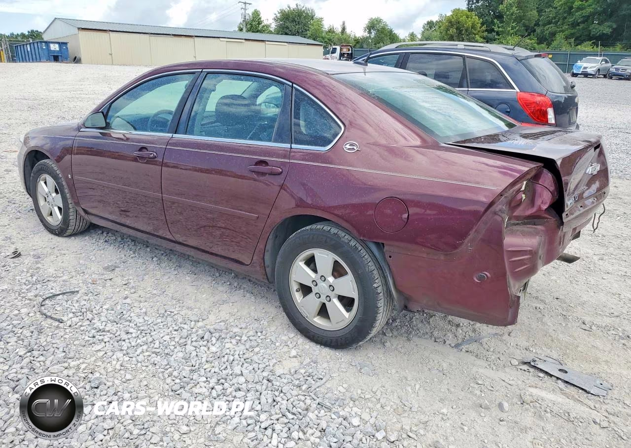 2007 Chevrolet Impala Lt VIN:2G1WT58K779203089 - 2