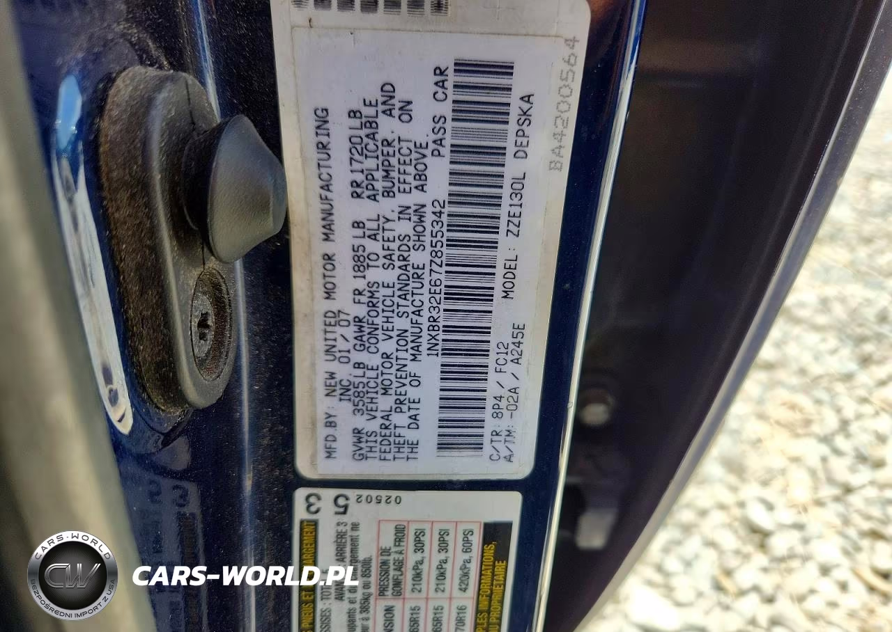 2007 Toyota Corolla S VIN:1NXBR32E67Z855342 - 13