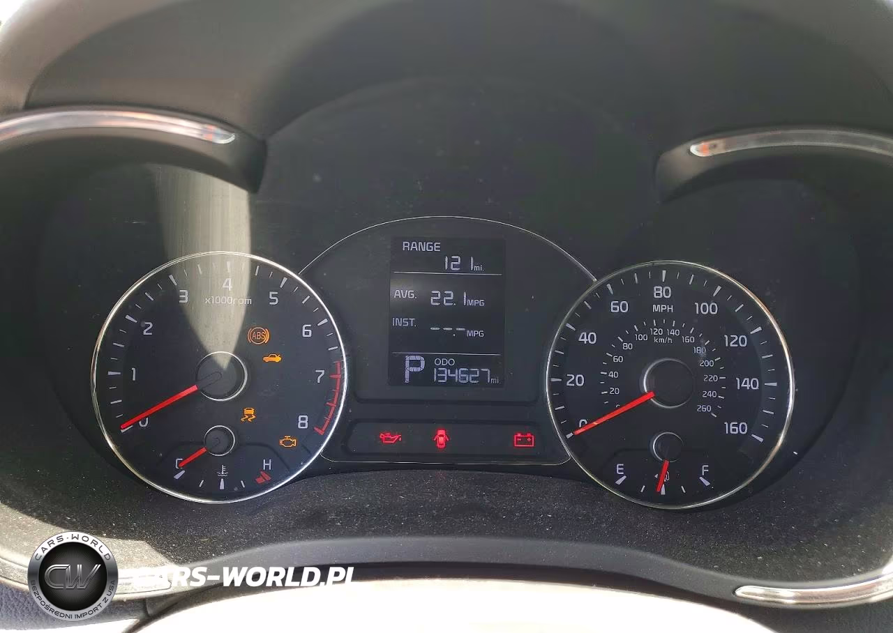 2016 Kia Forte Lx VIN:KNAFK4A6XG5616149 - 9