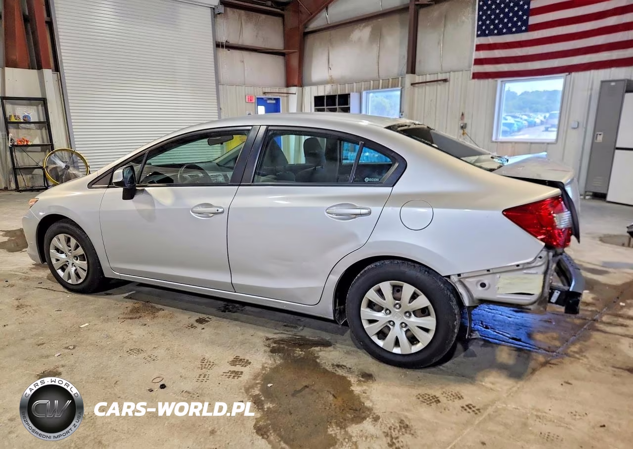 2012 Honda Civic Lx VIN:2HGFB2F57CH586488 - 2