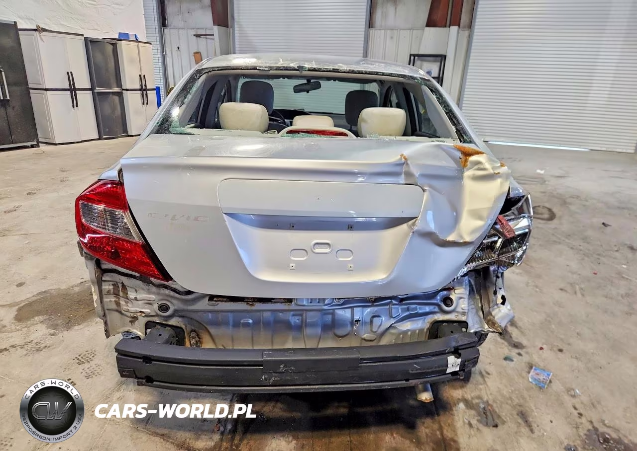 2012 Honda Civic Lx VIN:2HGFB2F57CH586488 - 6