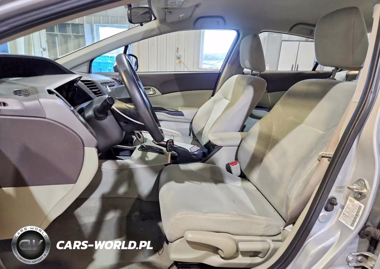 2012 Honda Civic Lx VIN:2HGFB2F57CH586488 - 7