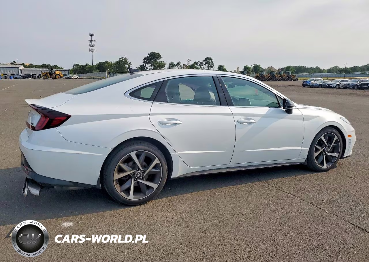 2021 Hyundai Sonata Sel Plus VIN:5NPEJ4J21MH099320 - 3