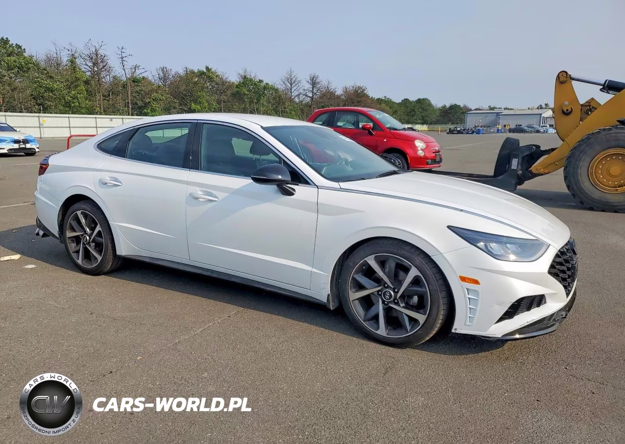 2021 Hyundai Sonata Sel Plus VIN:5NPEJ4J21MH099320 - 4
