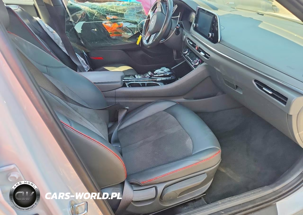 2021 Hyundai Sonata Sel Plus VIN:5NPEJ4J21MH099320 - 7