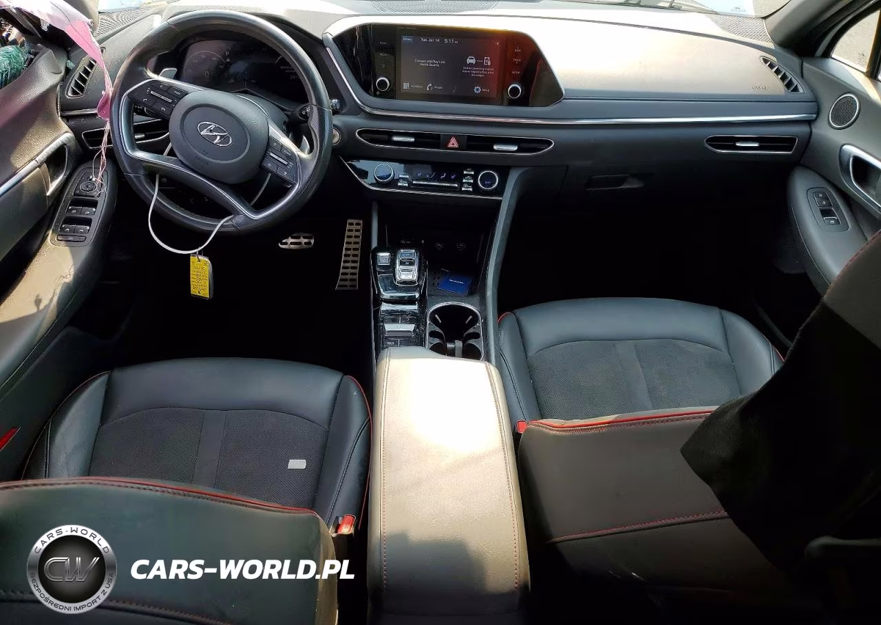 2021 Hyundai Sonata Sel Plus VIN:5NPEJ4J21MH099320 - 8