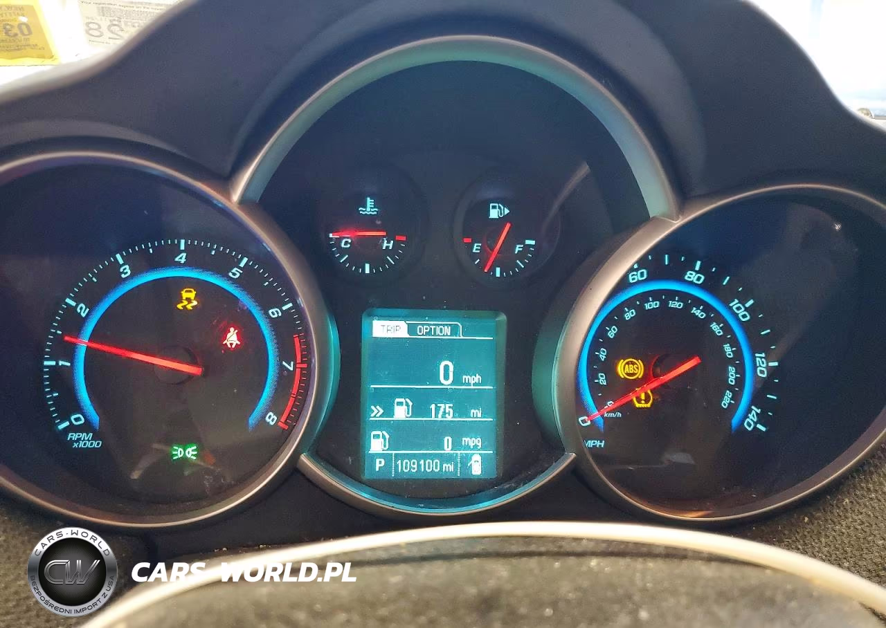2015 Chevrolet Cruze Lt VIN:1G1PC5SB2F7199787 - 9
