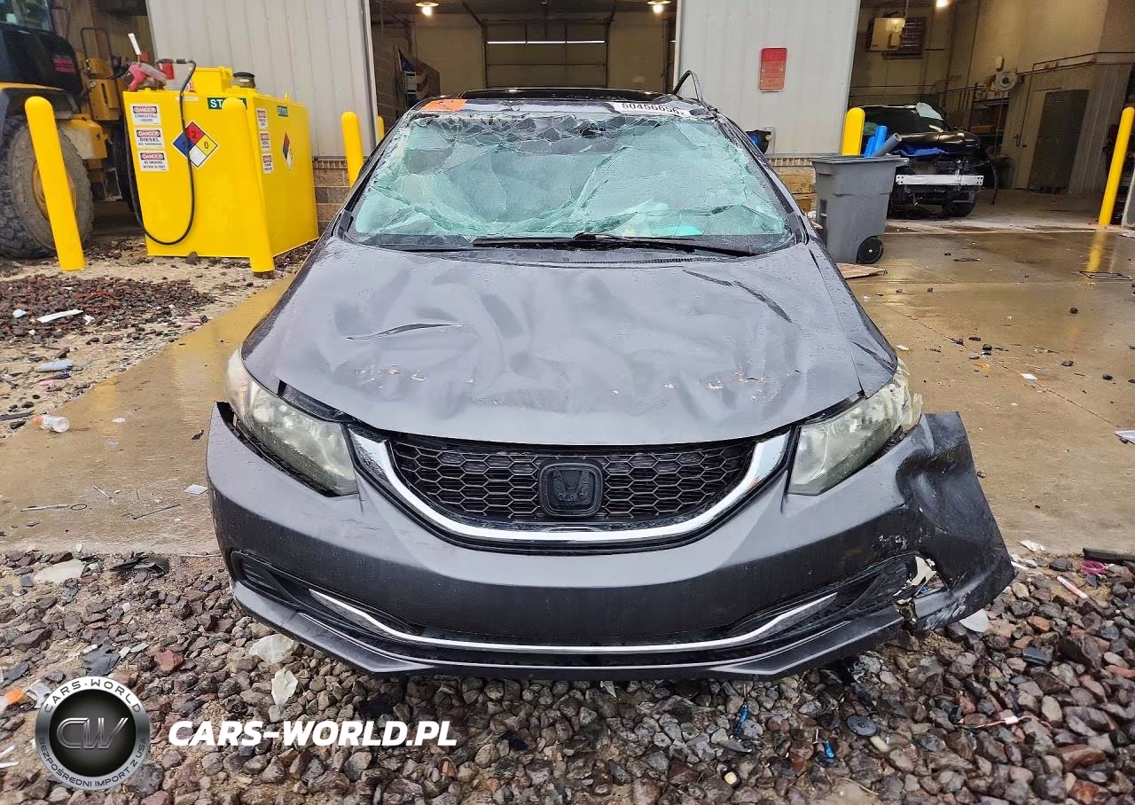 2013 Honda Civic Ex VIN:2HGFB2F81DH522457 - 5
