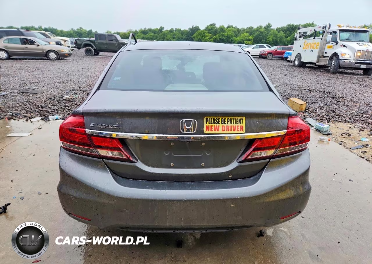 2013 Honda Civic Ex VIN:2HGFB2F81DH522457 - 6