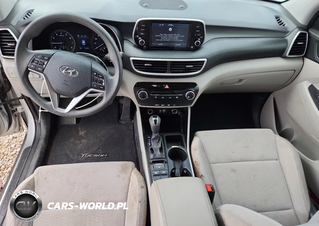 2019 Hyundai Tucson Se VIN:KM8J23A42KU957741 - 8