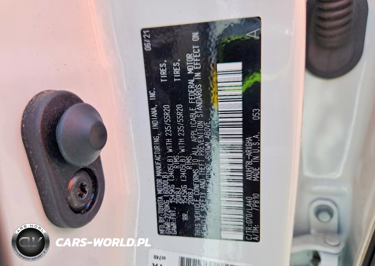2021 Toyota Highlander Hybrid Platinum VIN:5TDEBRCHXMS053085 - 13