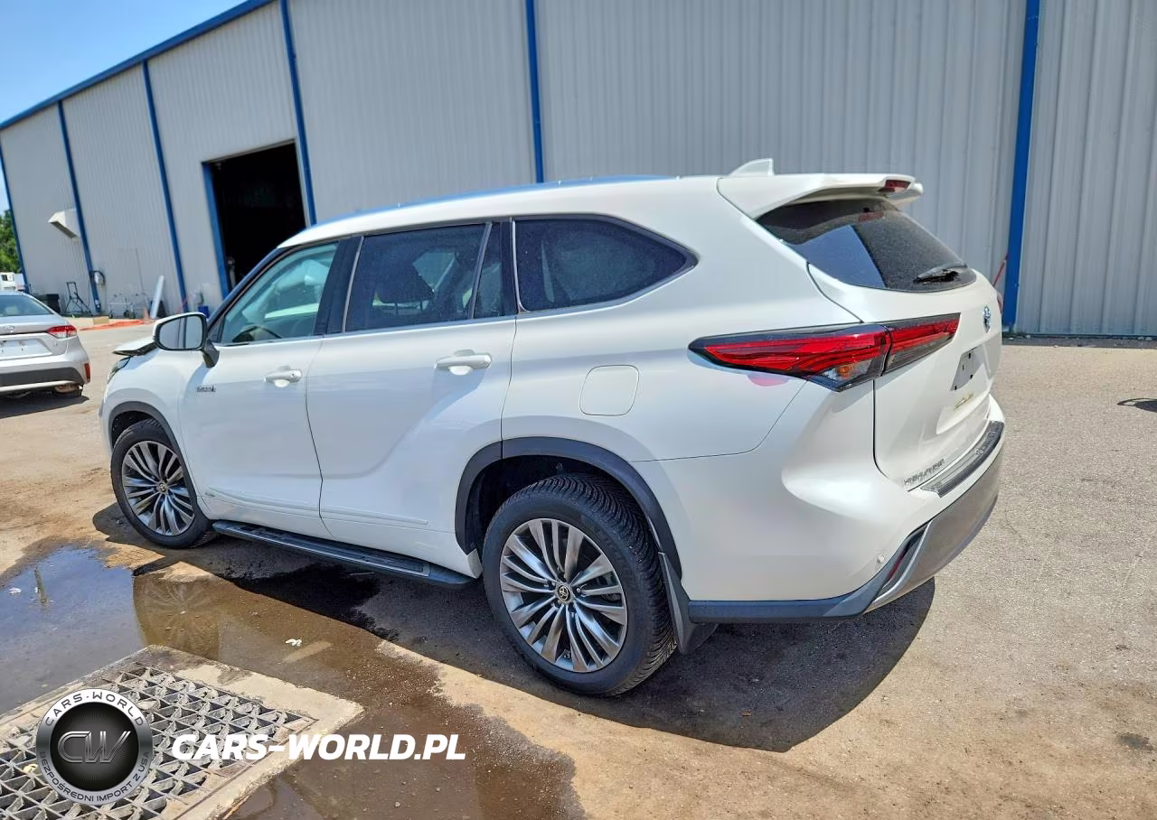 2021 Toyota Highlander Hybrid Platinum VIN:5TDEBRCHXMS053085 - 2