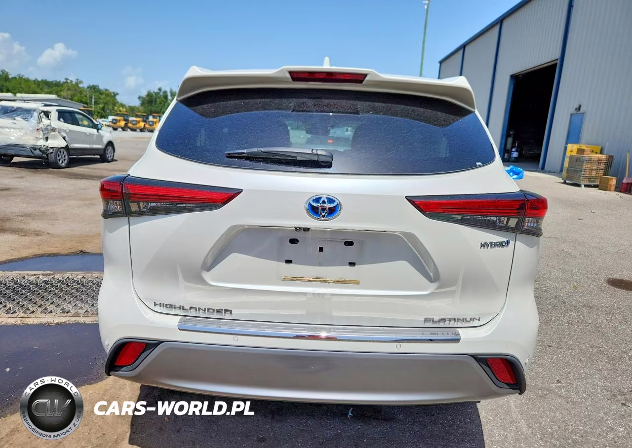 2021 Toyota Highlander Hybrid Platinum VIN:5TDEBRCHXMS053085 - 6
