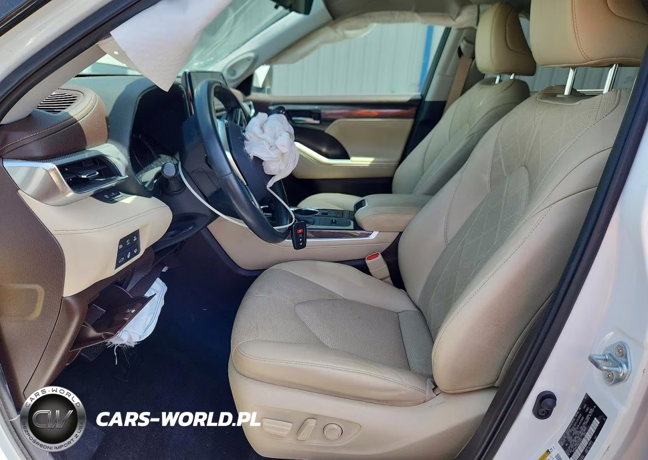 2021 Toyota Highlander Hybrid Platinum VIN:5TDEBRCHXMS053085 - 7