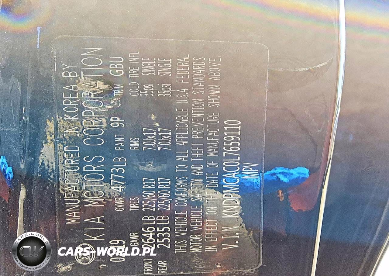 2020 Kia Sportage Lx VIN:KNDPMCAC0L7659110 - 12