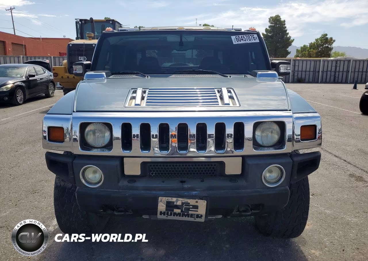 HUMMER H2 SUT VIN:5GRGN22U95H115294 - 5