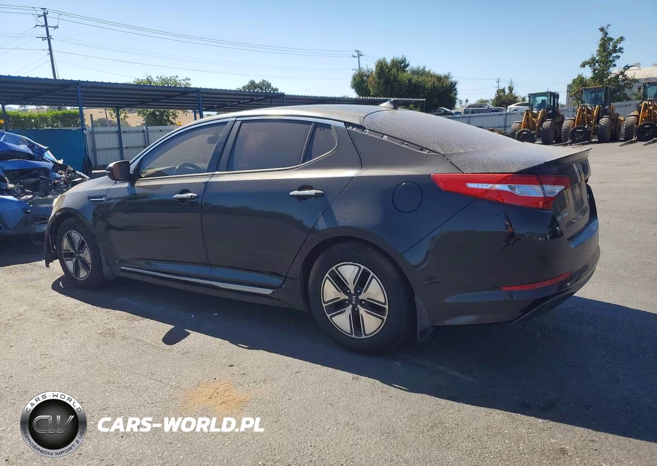 2013 Kia Optima Hybrid VIN:KNAGM4AD5D5045310 - 2