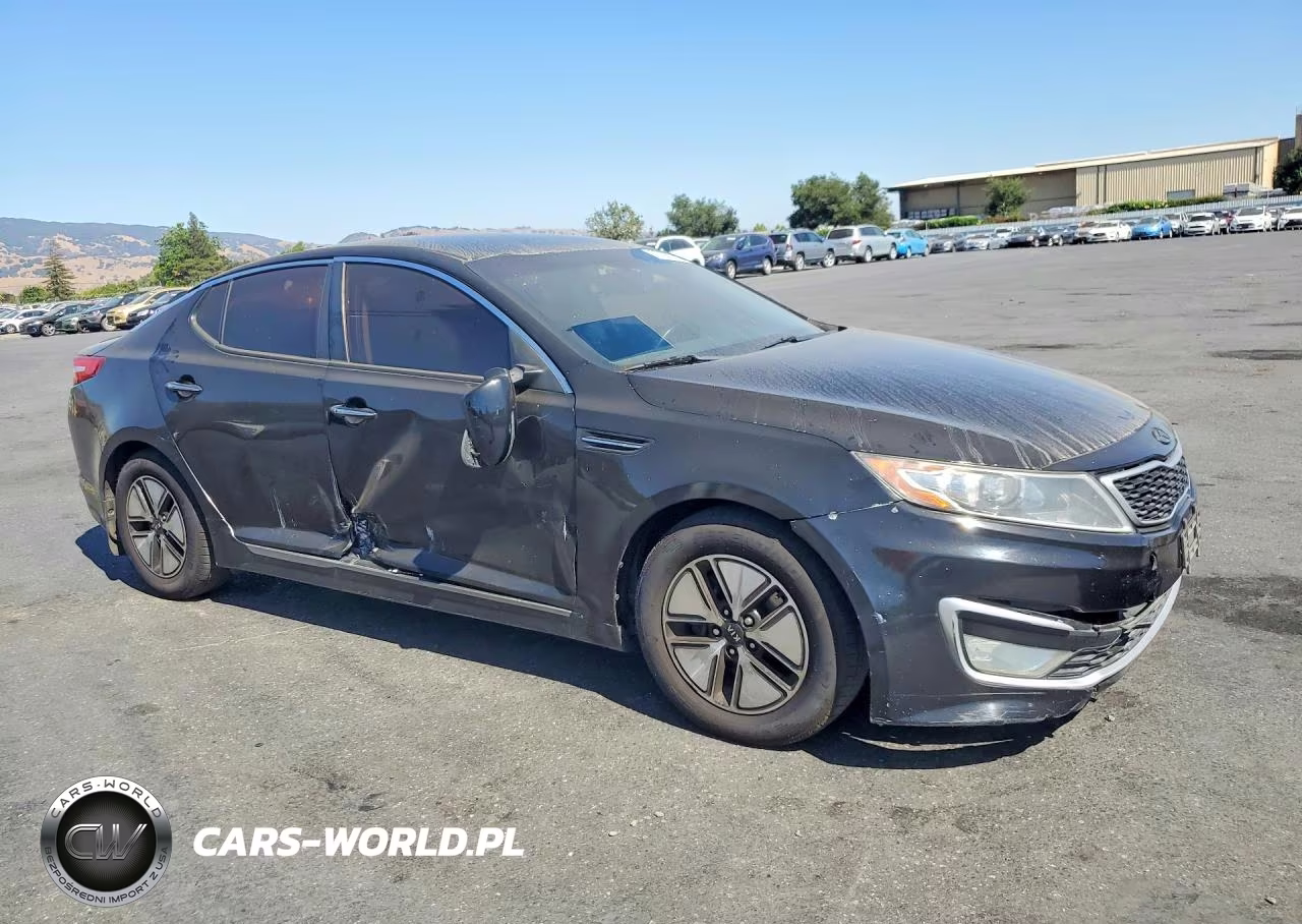 2013 Kia Optima Hybrid VIN:KNAGM4AD5D5045310 - 4