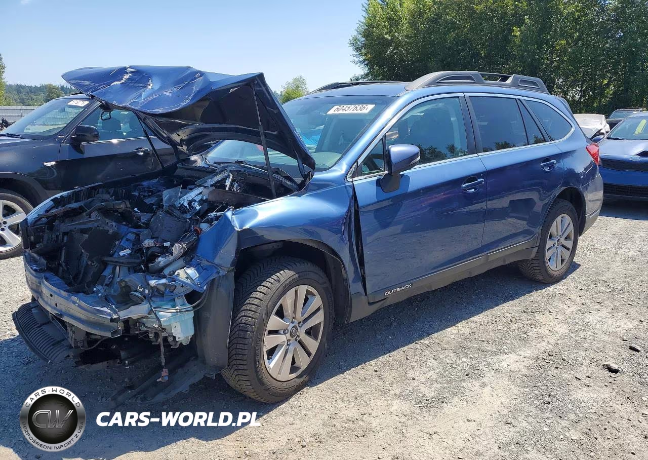 2019 Subaru Outback 2.5I Premium VIN:4S4BSAFCXK3381458 - 1