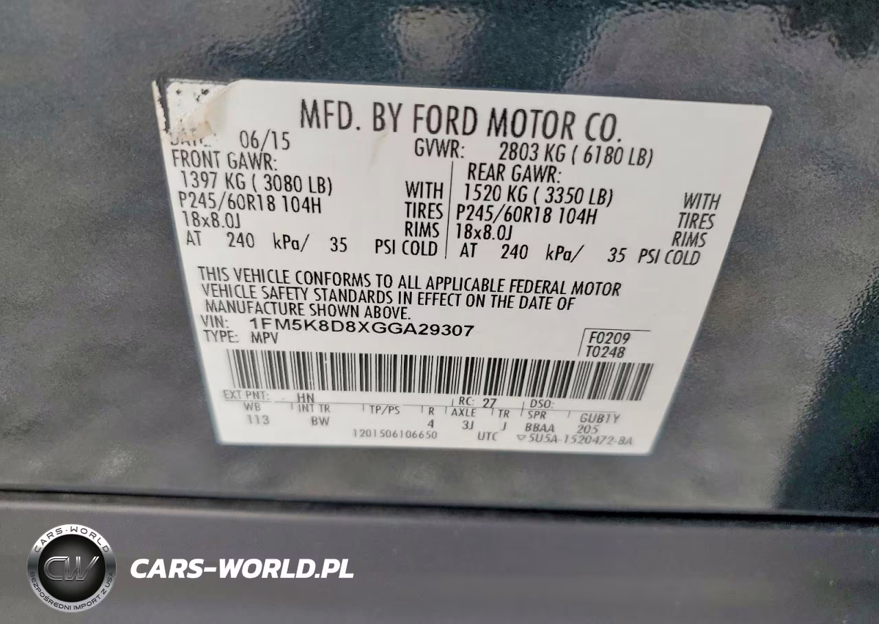 2016 Ford Explorer Xlt VIN:1FM5K8D8XGGA29307 - 13