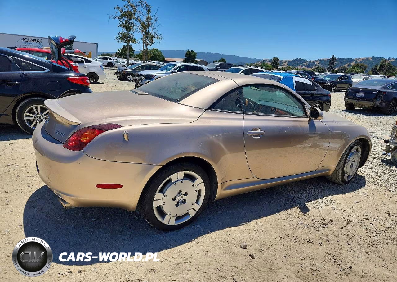 2002 Lexus Sc 430 VIN:JTHFN48Y920005924 - 3