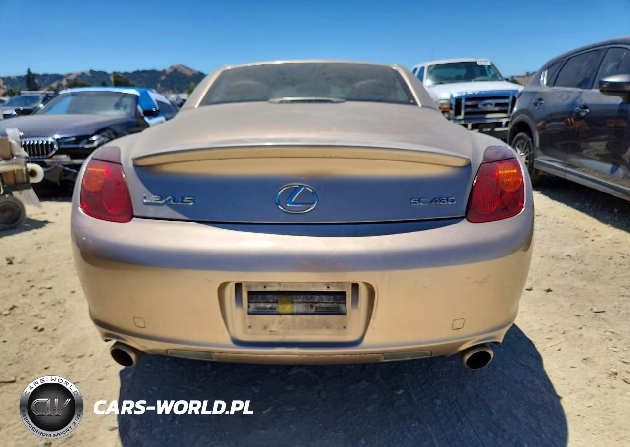 2002 Lexus Sc 430 VIN:JTHFN48Y920005924 - 6