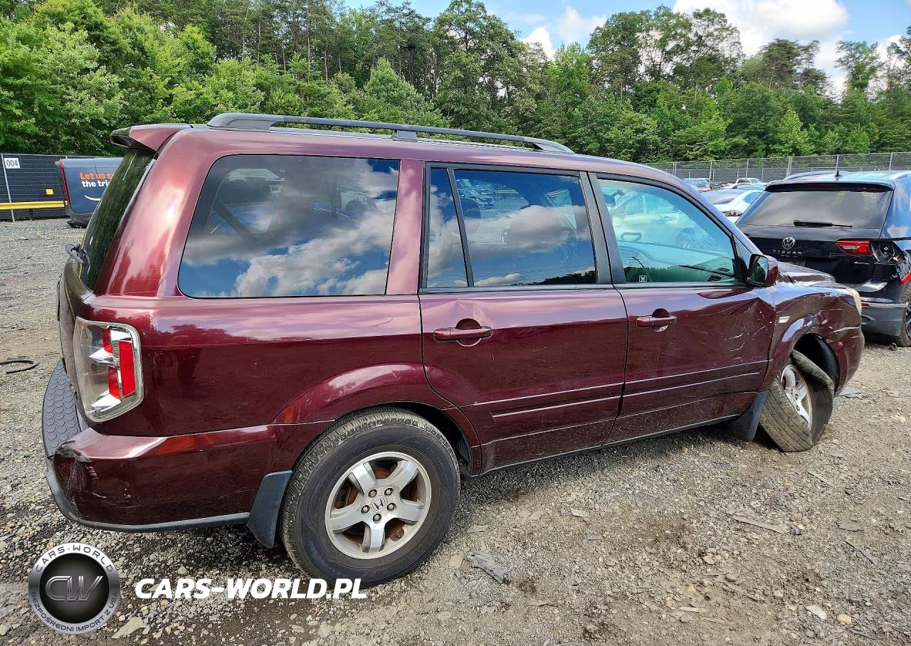 2008 Honda Pilot Se VIN:5FNYF18398B044906 - 3