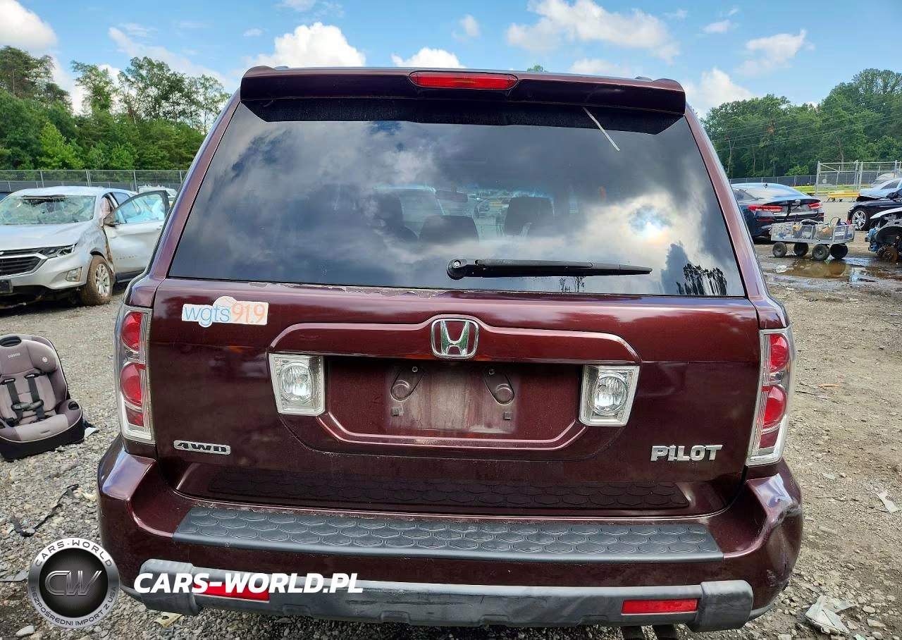 2008 Honda Pilot Se VIN:5FNYF18398B044906 - 6