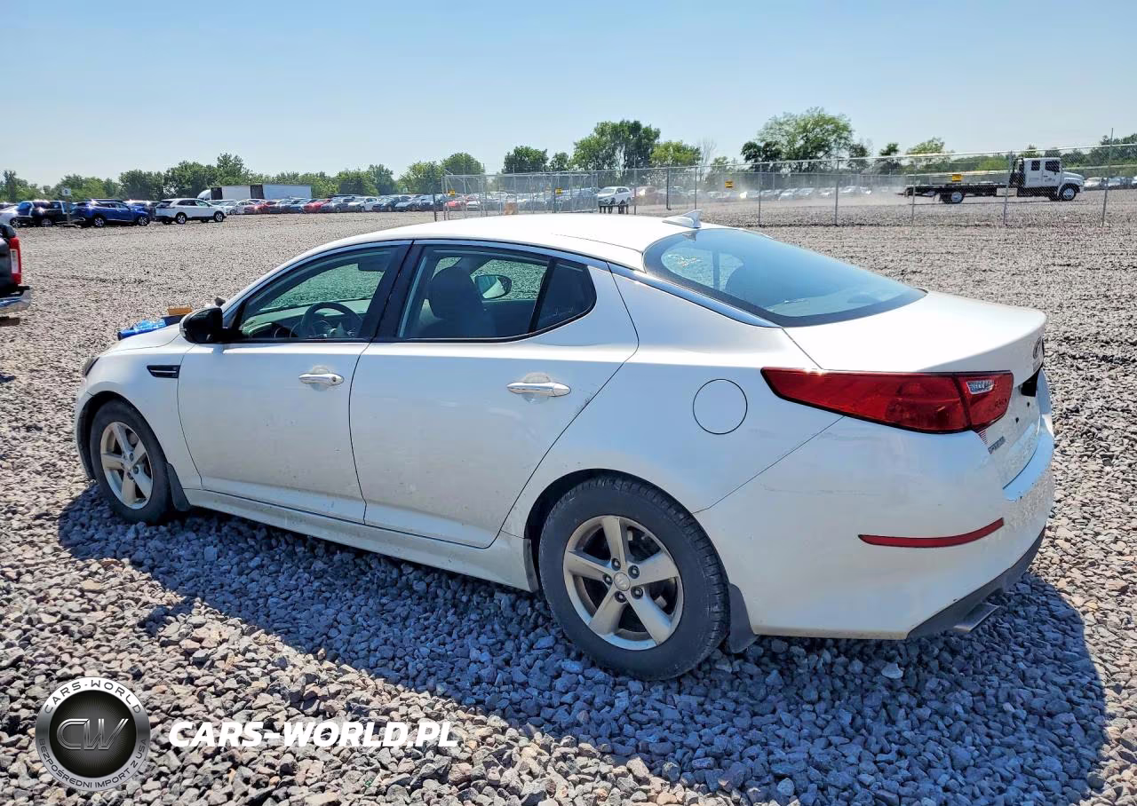 2015 Kia Optima Lx VIN:KNAGM4A77F5636445 - 2